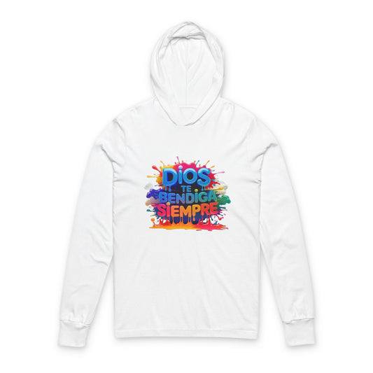 Unisex Hooded Long Sleeve Tee