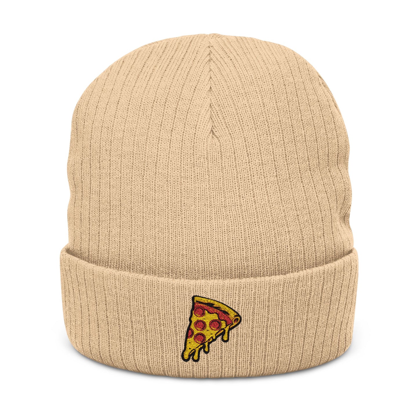 Ribbed Knit Beanie (Embroidery)