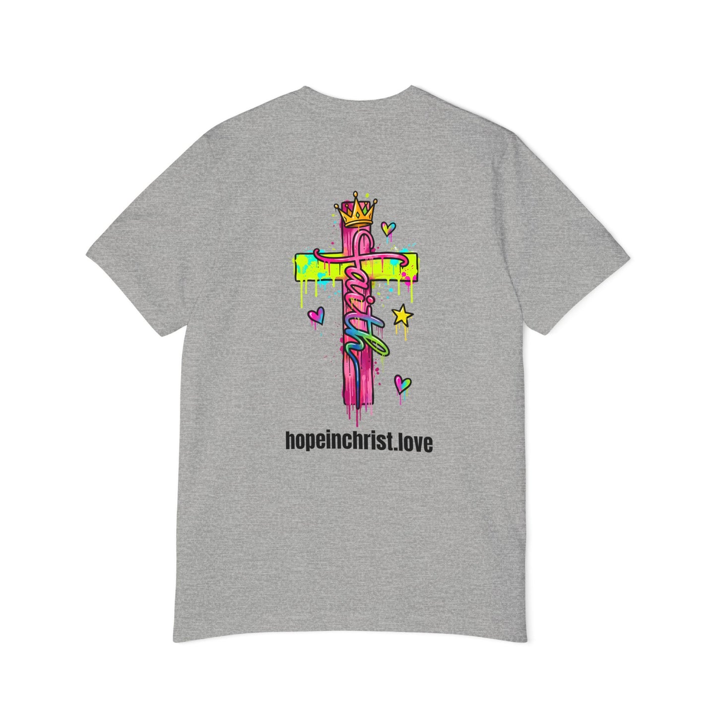 God Never Leaves You T‑Shirt — Hebrews 13:5 Inspirational Christian Tee