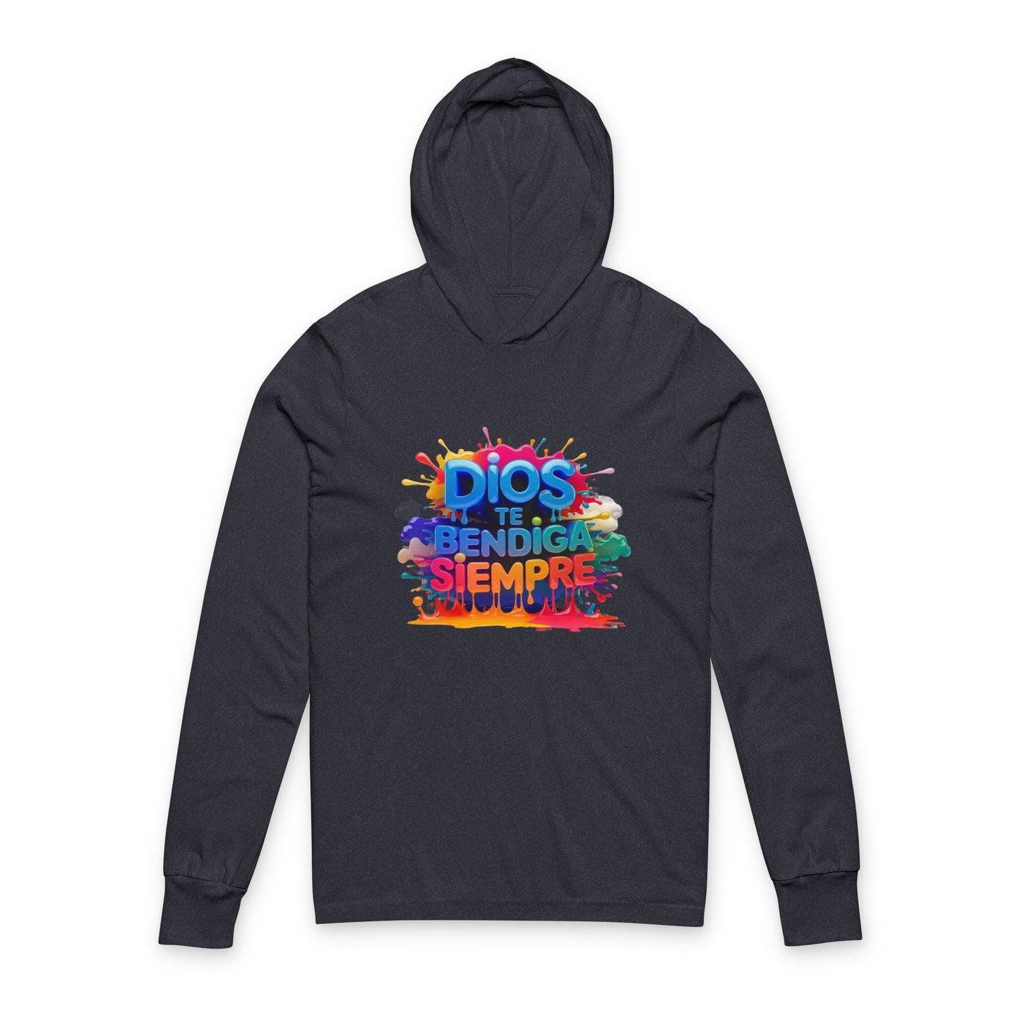 Unisex Hooded Long Sleeve Tee