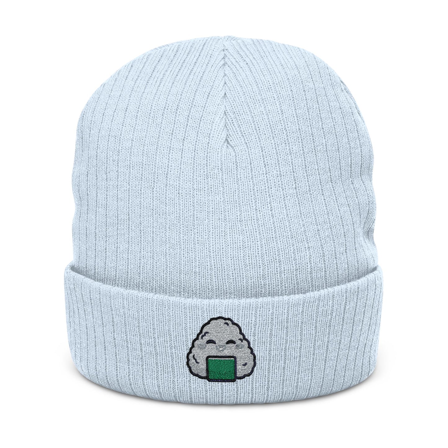 Ribbed Knit Beanie (Embroidery)