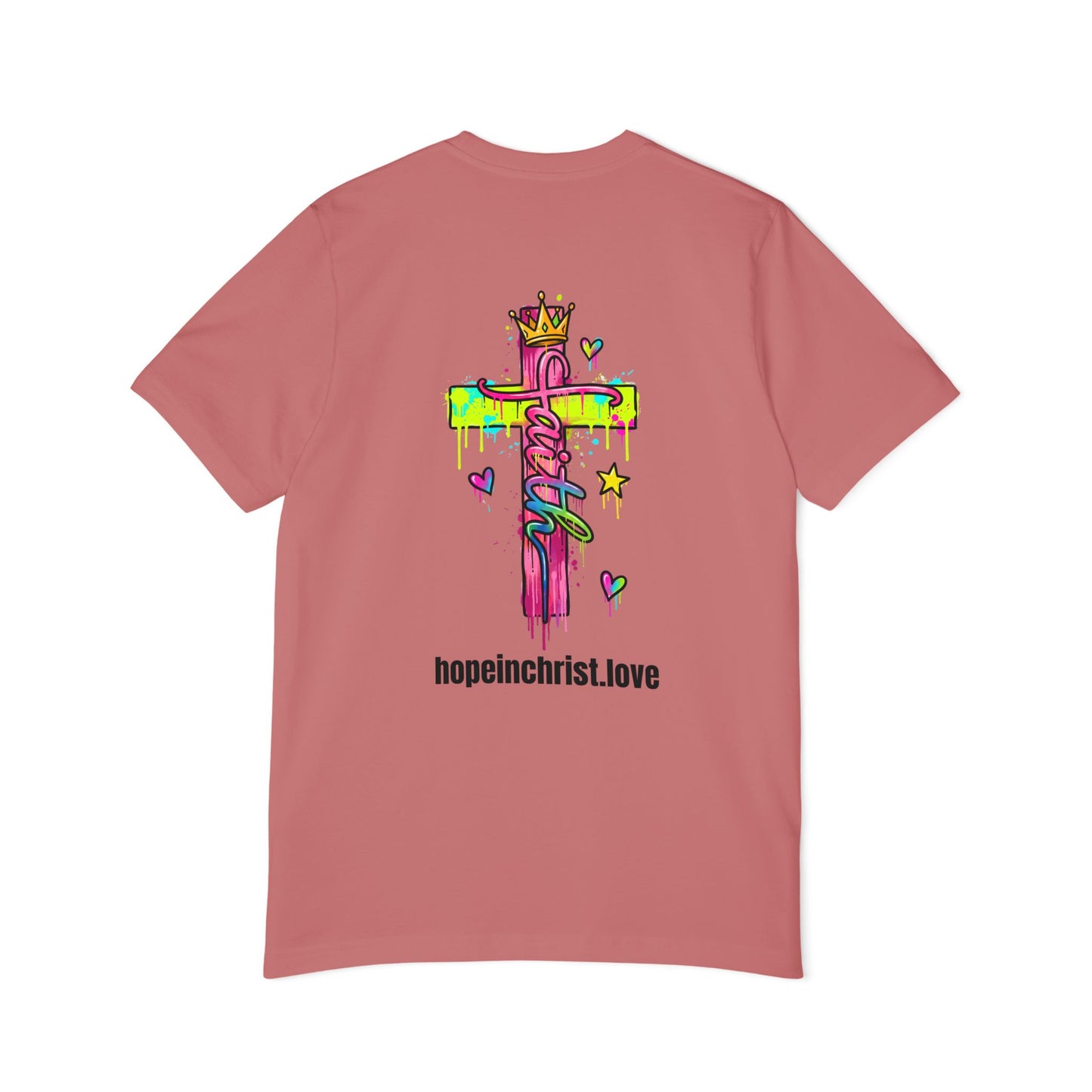 God Never Leaves You T‑Shirt — Hebrews 13:5 Inspirational Christian Tee