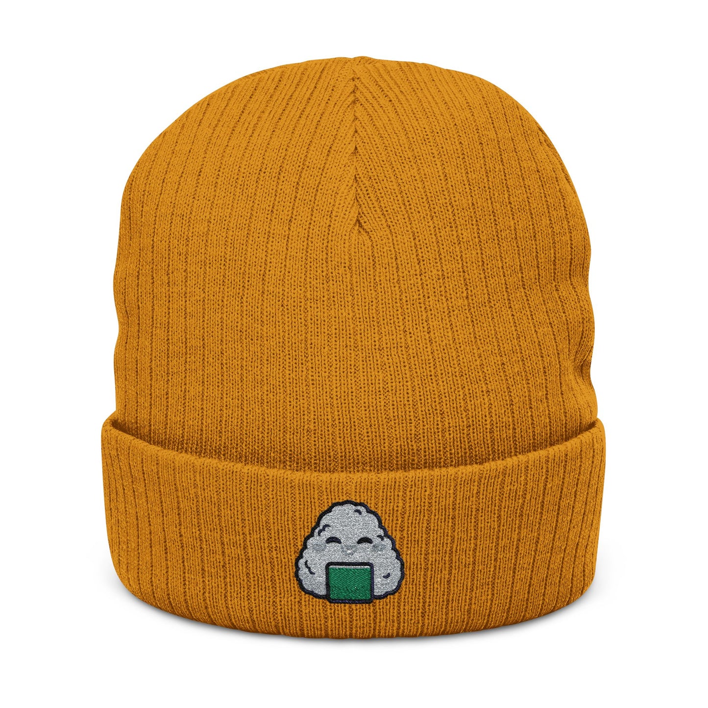 Ribbed Knit Beanie (Embroidery)