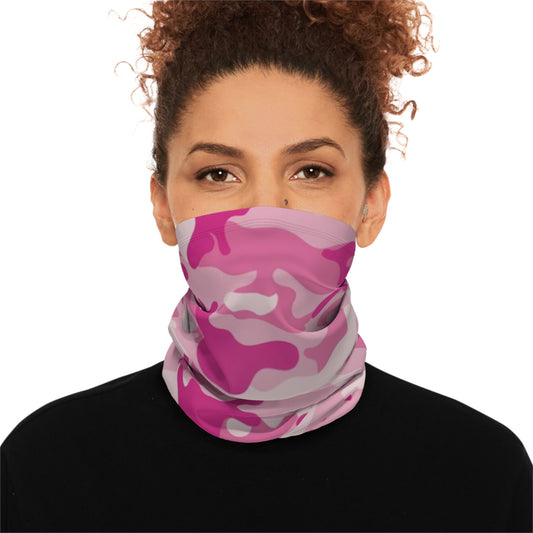 Winter Neck Gaiter With Drawstring