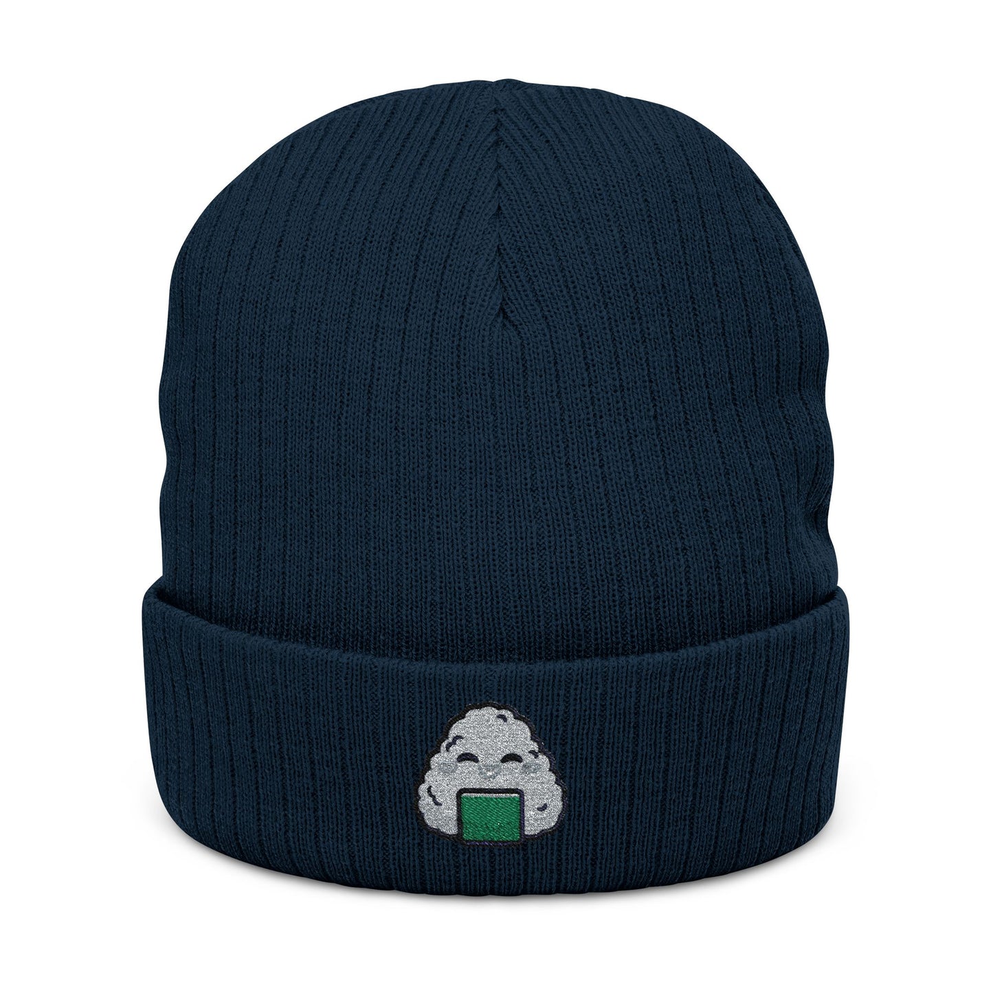 Ribbed Knit Beanie (Embroidery)