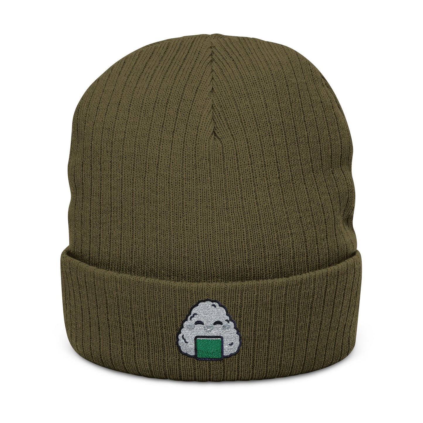 Ribbed Knit Beanie (Embroidery)