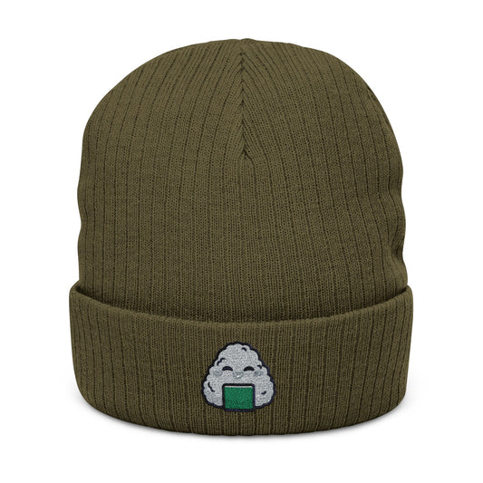 Ribbed Knit Beanie (Embroidery)