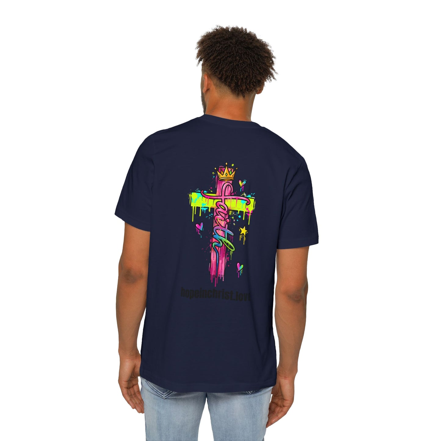 God Never Leaves You T‑Shirt — Hebrews 13:5 Inspirational Christian Tee