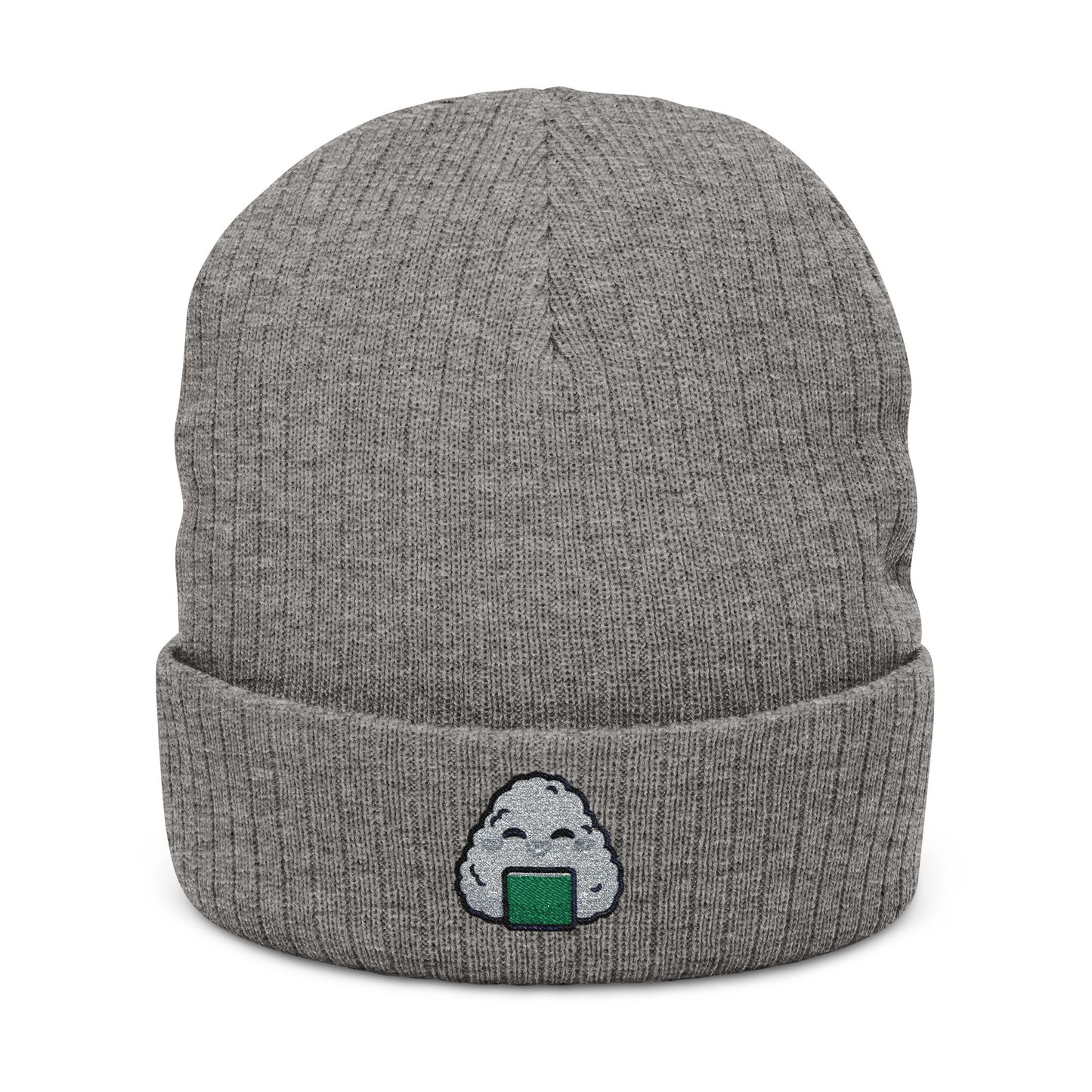 Ribbed Knit Beanie (Embroidery)