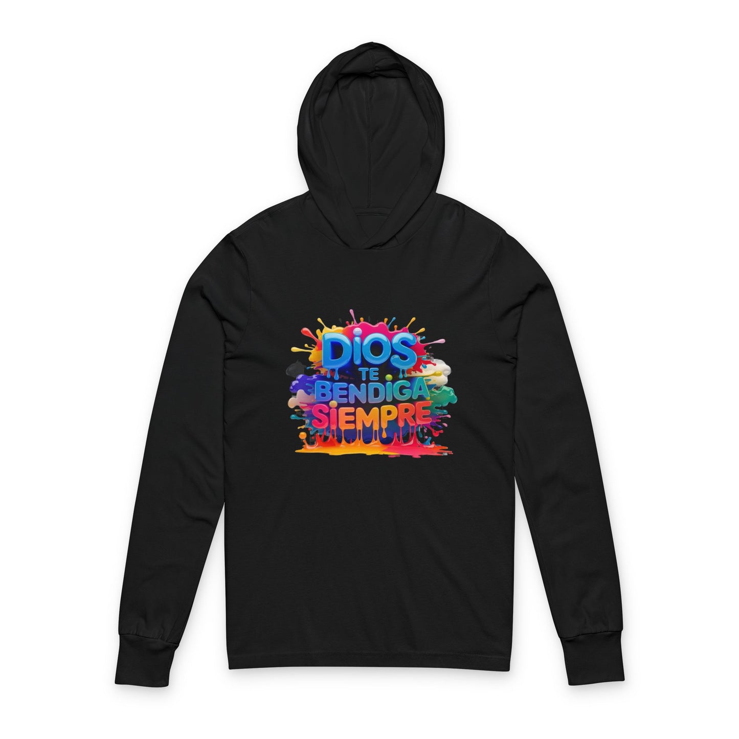 Unisex Hooded Long Sleeve Tee