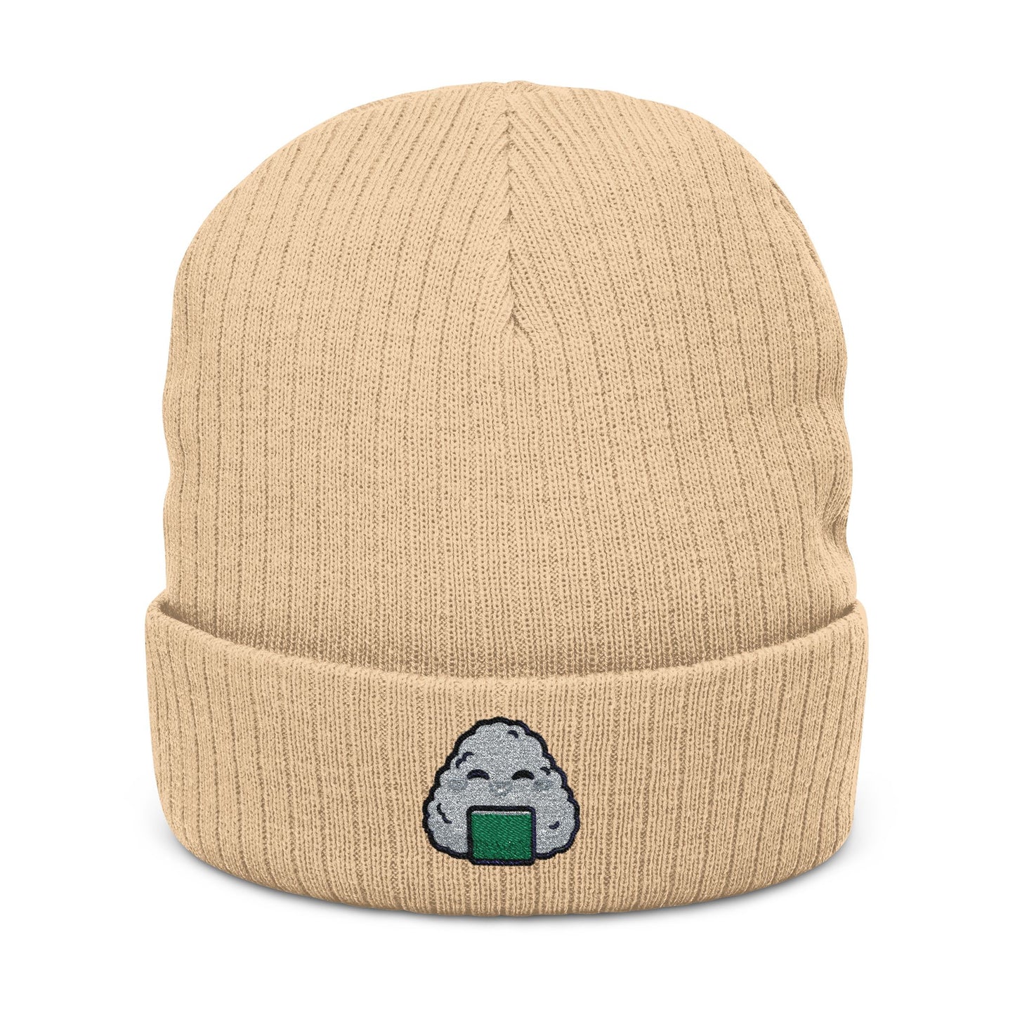 Ribbed Knit Beanie (Embroidery)