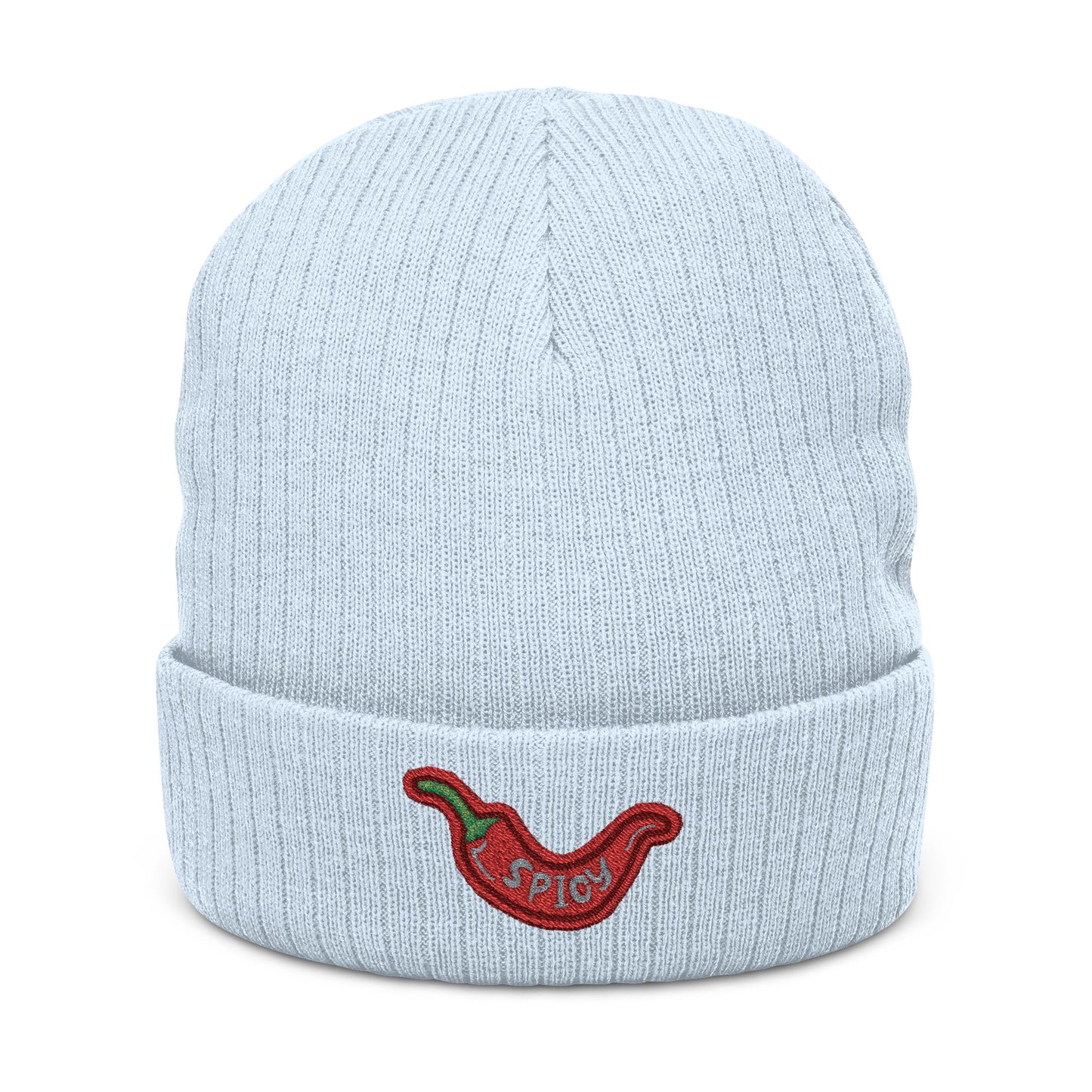Ribbed Knit Beanie (Embroidery)