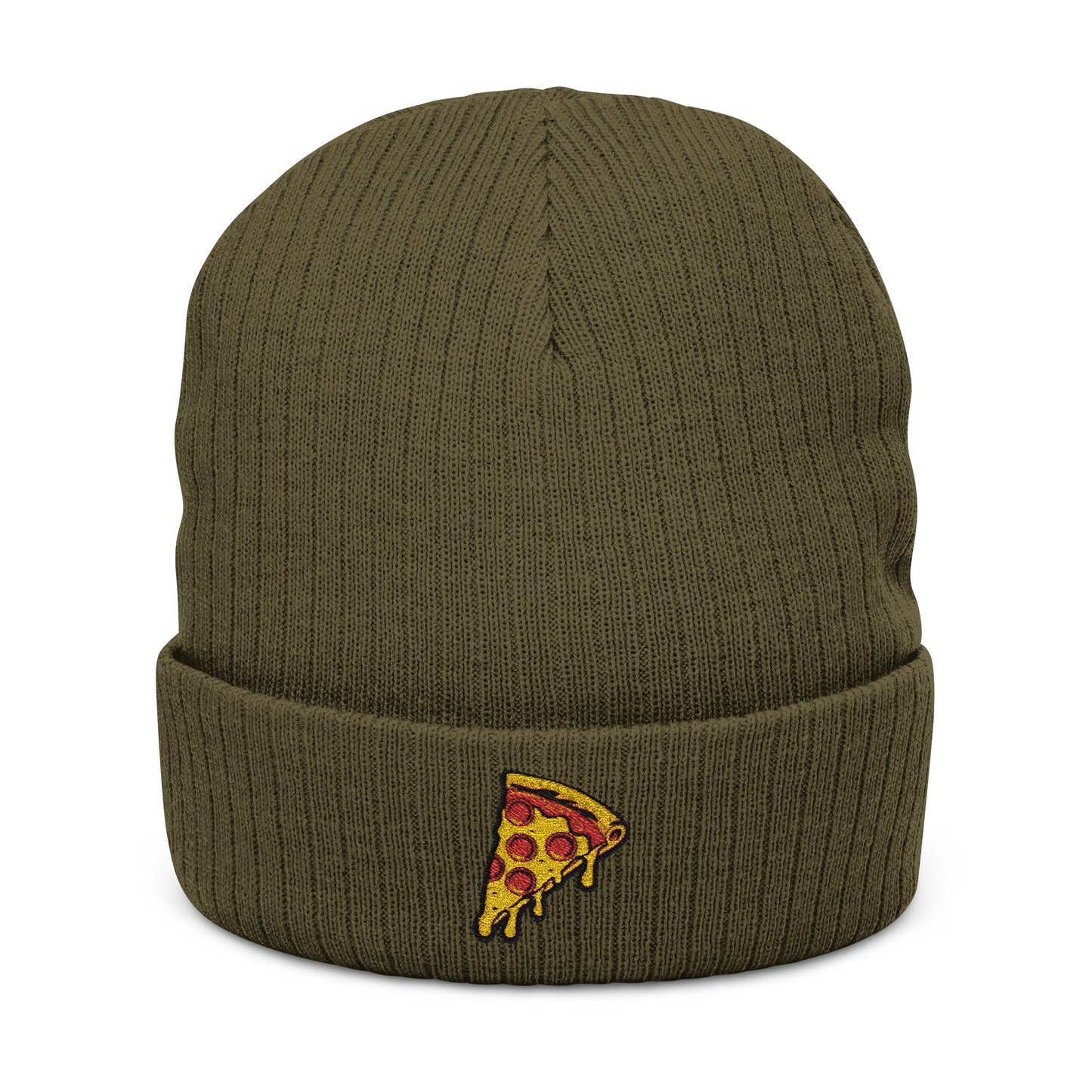 Ribbed Knit Beanie (Embroidery)