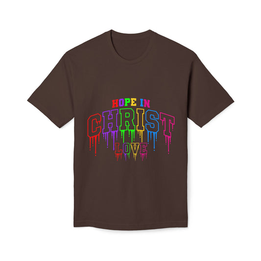 Hope in Christ Rainbow Drip T-Shirt