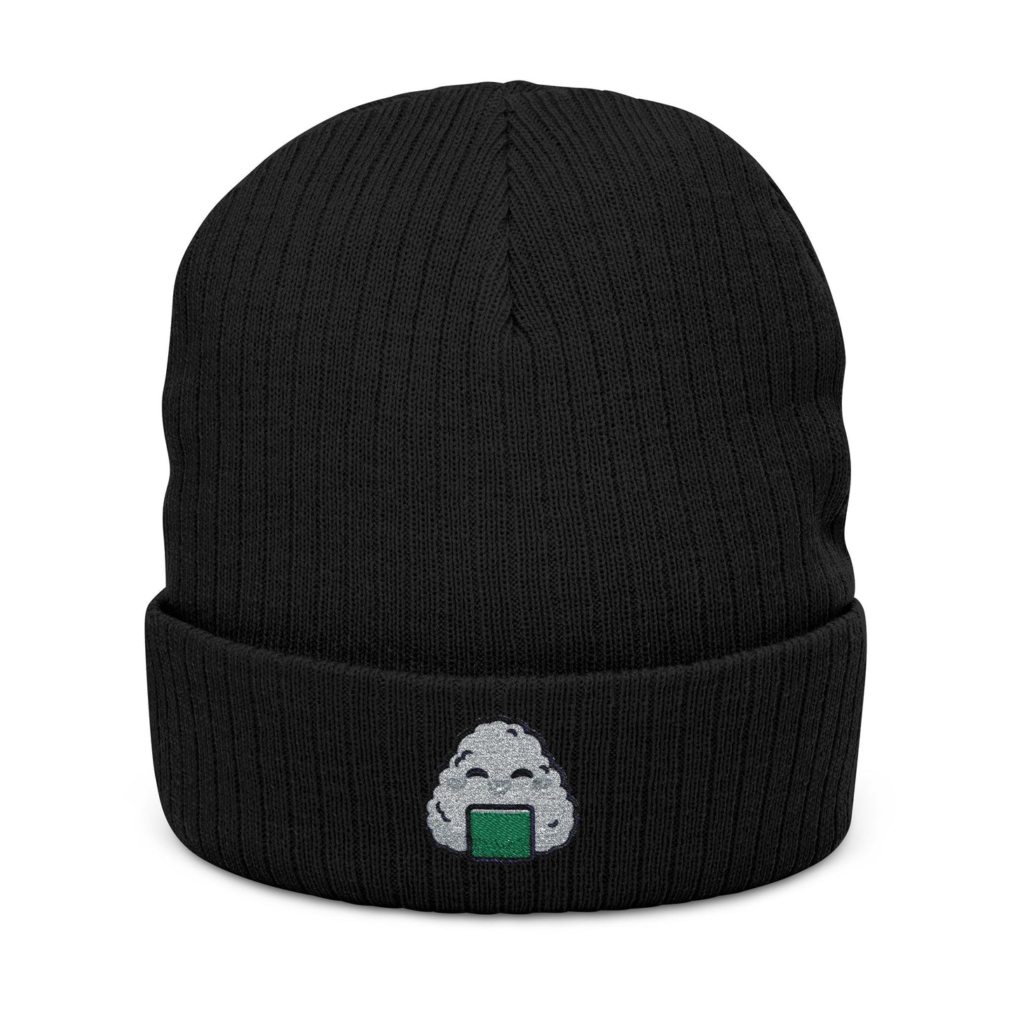 Ribbed Knit Beanie (Embroidery)