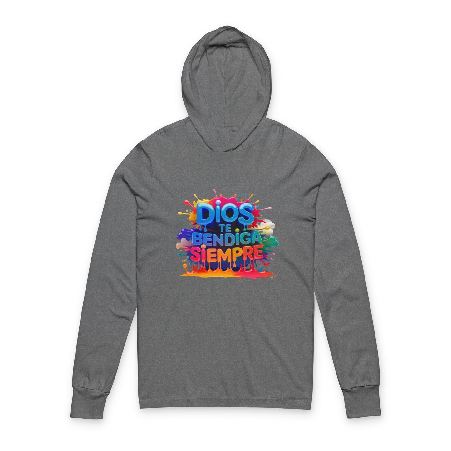 Unisex Hooded Long Sleeve Tee