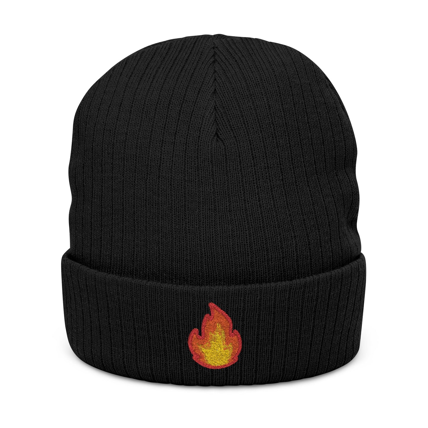 Ribbed Knit Beanie (Embroidery)