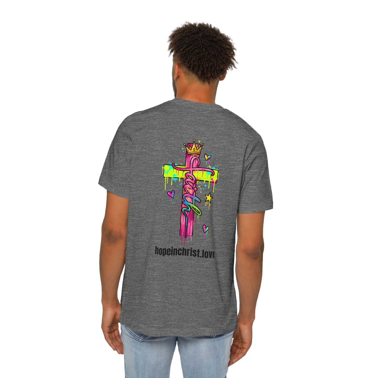 God Never Leaves You T‑Shirt — Hebrews 13:5 Inspirational Christian Tee