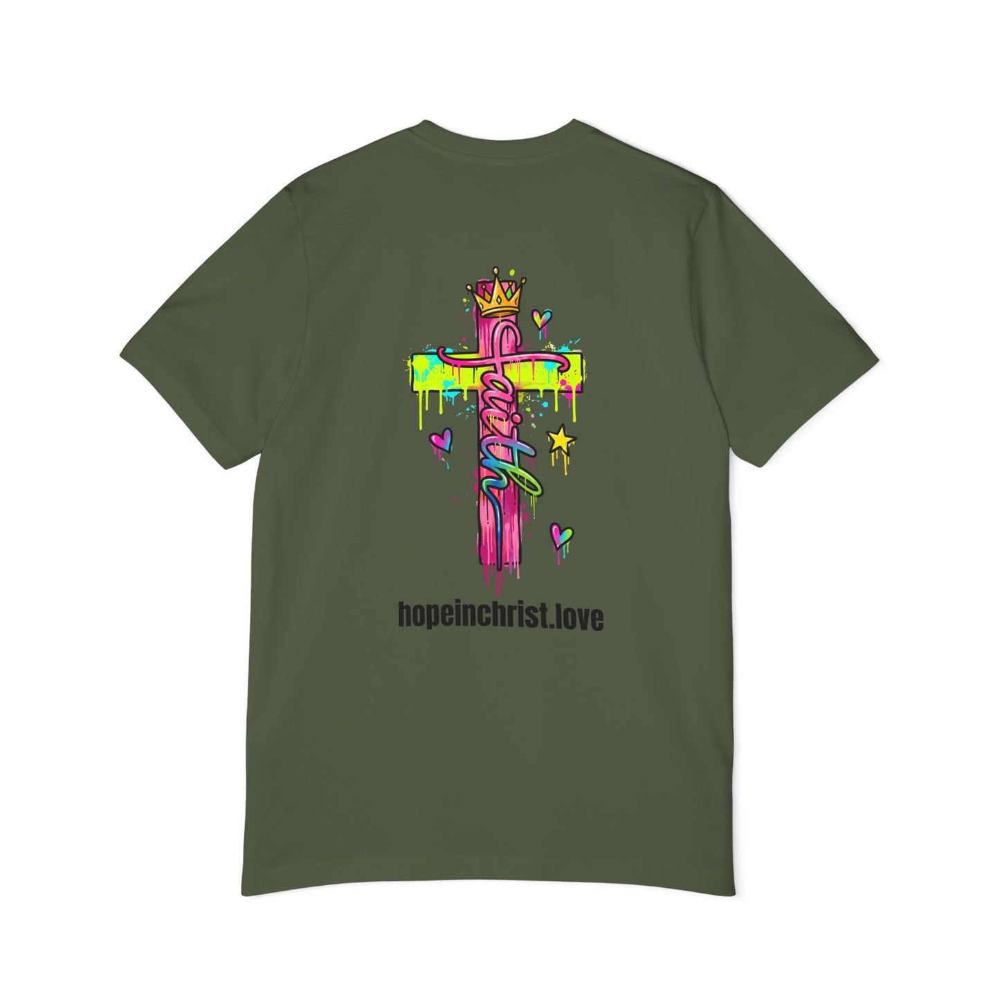 God Never Leaves You T‑Shirt — Hebrews 13:5 Inspirational Christian Tee