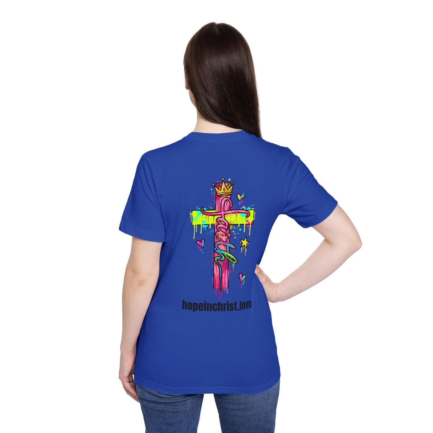 God Never Leaves You T‑Shirt — Hebrews 13:5 Inspirational Christian Tee