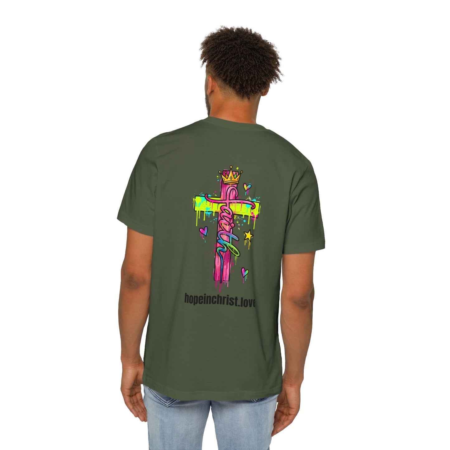 God Never Leaves You T‑Shirt — Hebrews 13:5 Inspirational Christian Tee