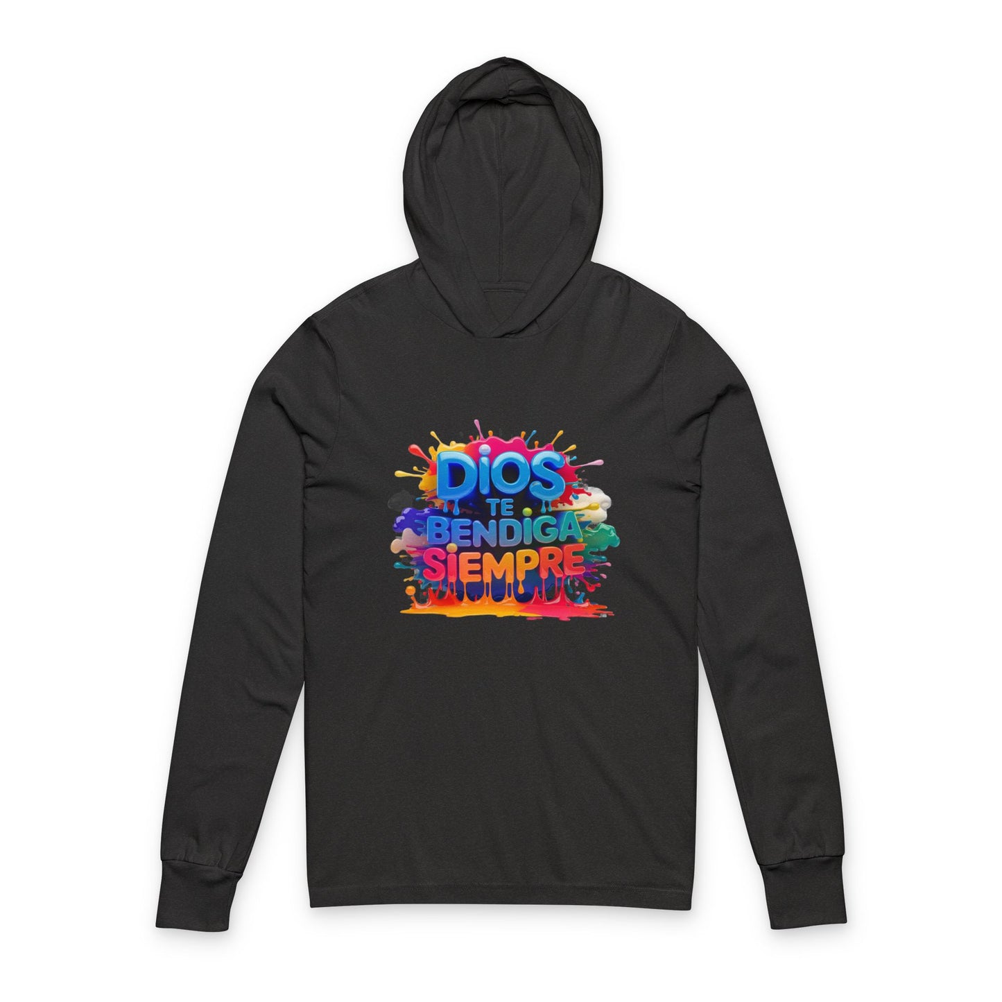 Unisex Hooded Long Sleeve Tee