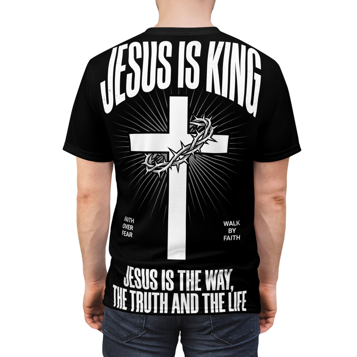 Hope Dove T-Shirt — Faith Gives Us Hope All-Over Print